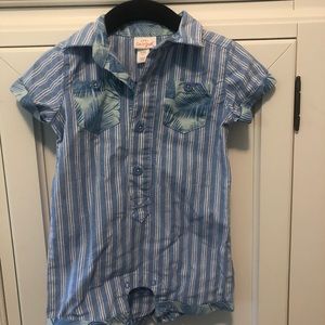 Cat & Jack Baby Boy's One-Piece Romper Size 6-9M